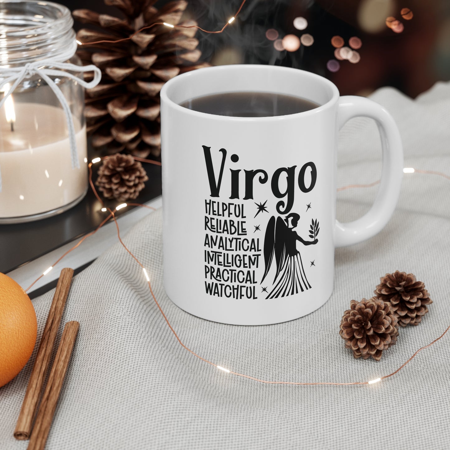 Virgo Zodiac Coffee Tea Mug Gift