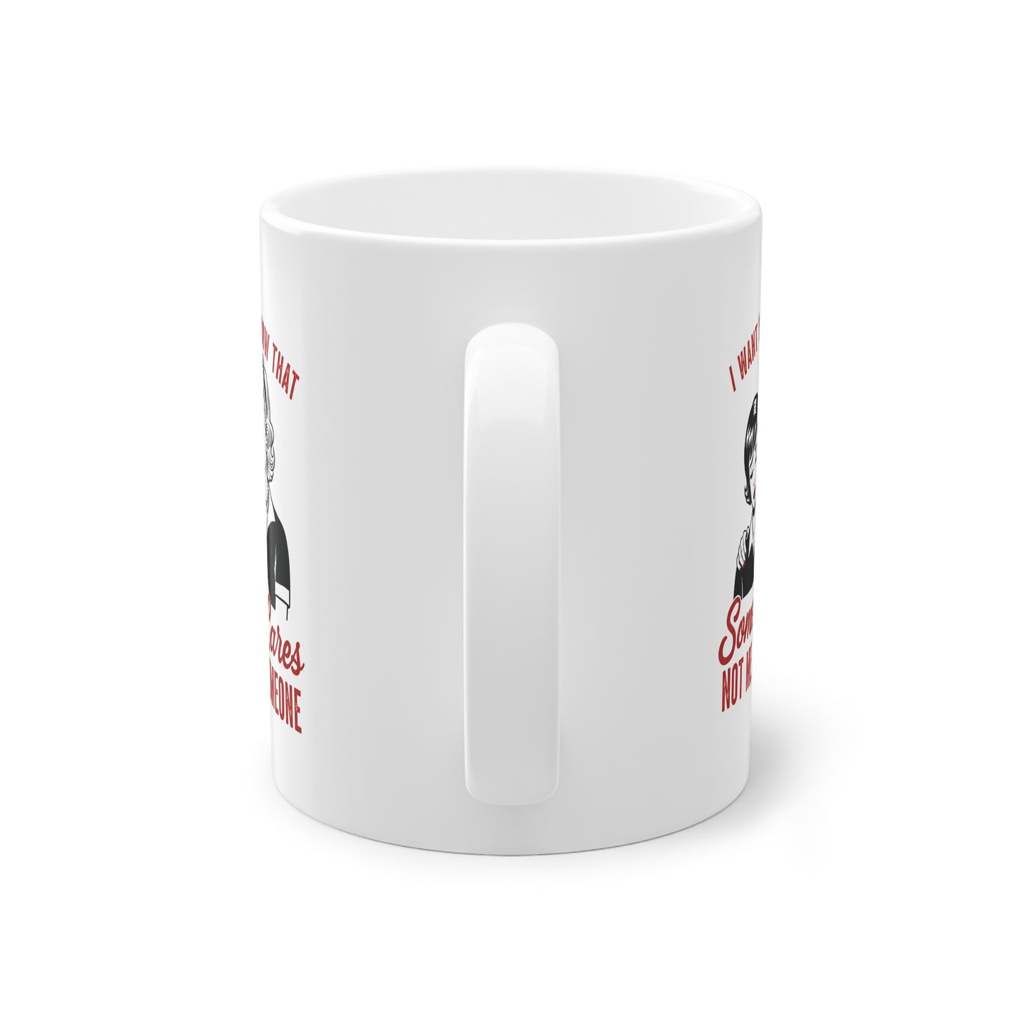 Funny Vintage "Someone Cares" Mug