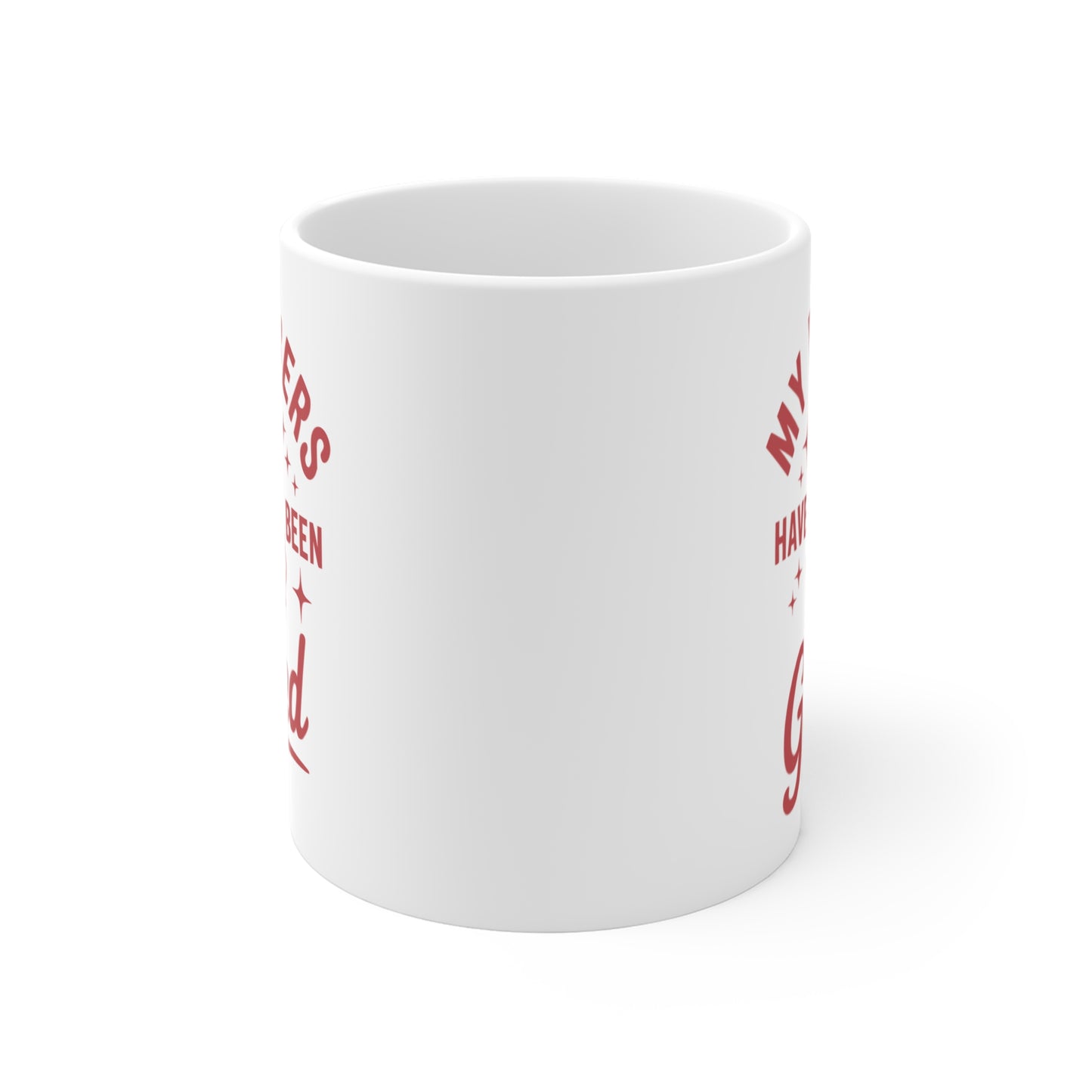 Funny Vintage "My Flabbers Have Been Gasted" Mug