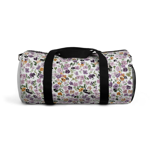 Ditsy Floral Duffel Bag Lightweight Weekend Travel Gym Bag