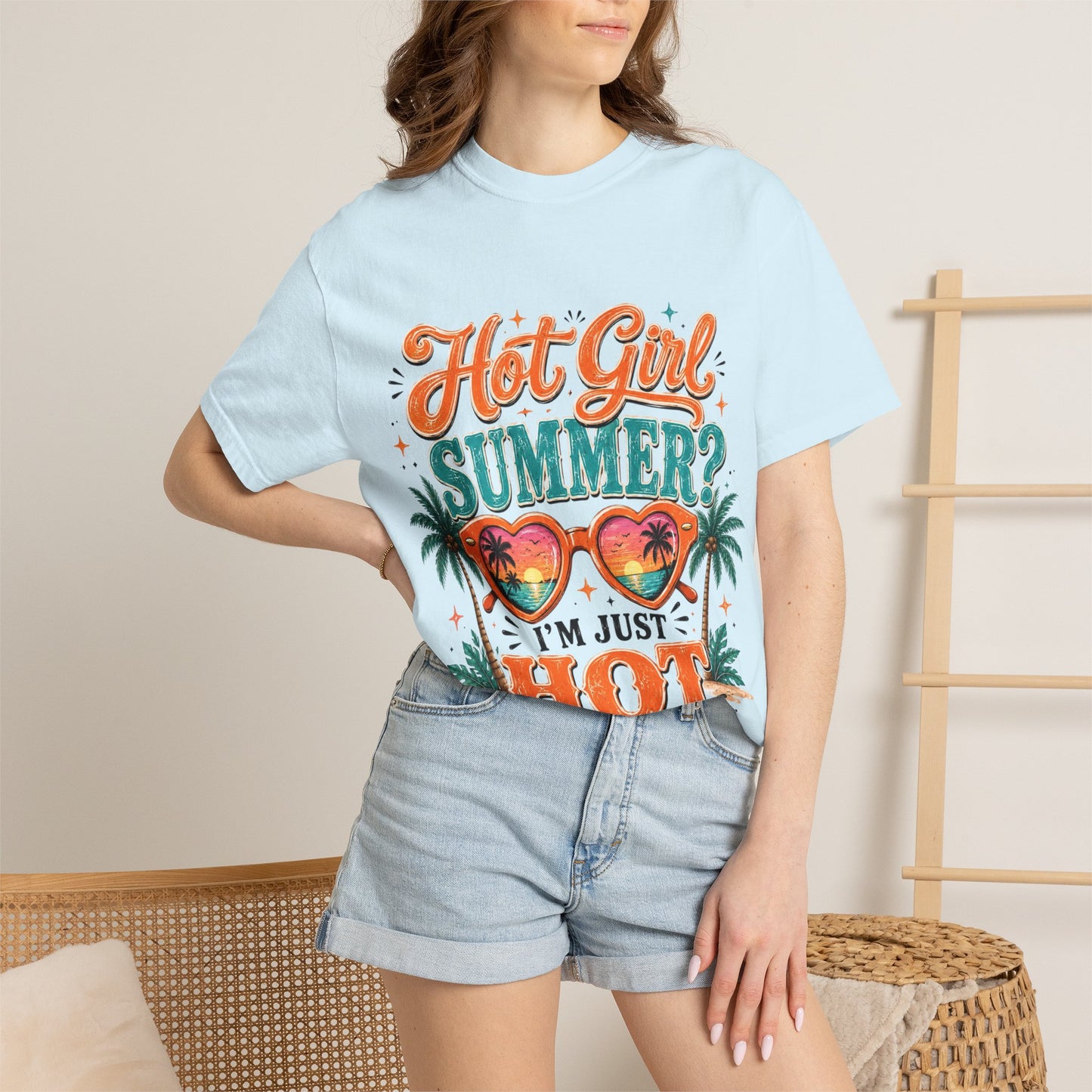 Bright Summer Graphic T-shirt Gift