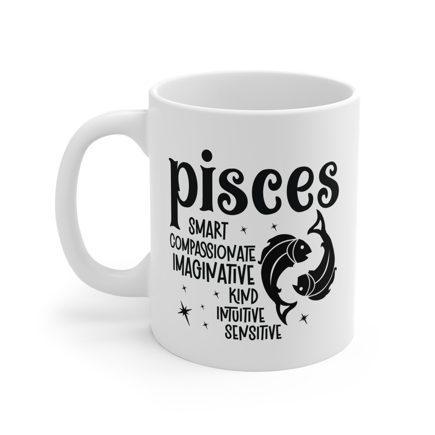 Pisces Zodiac Coffee Tea Mug Gift