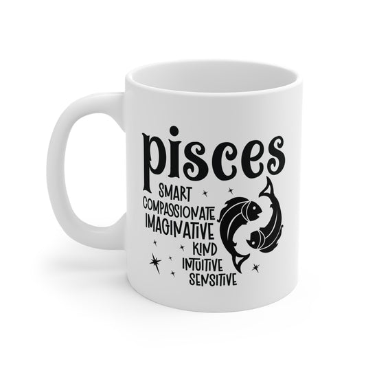 Pisces Zodiac Coffee Tea Mug Gift