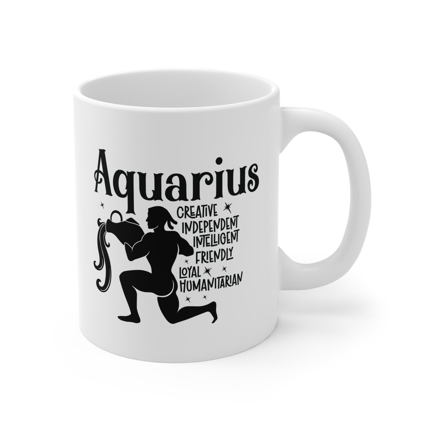 Aquarius Zodiac Coffee Tea Mug Gift