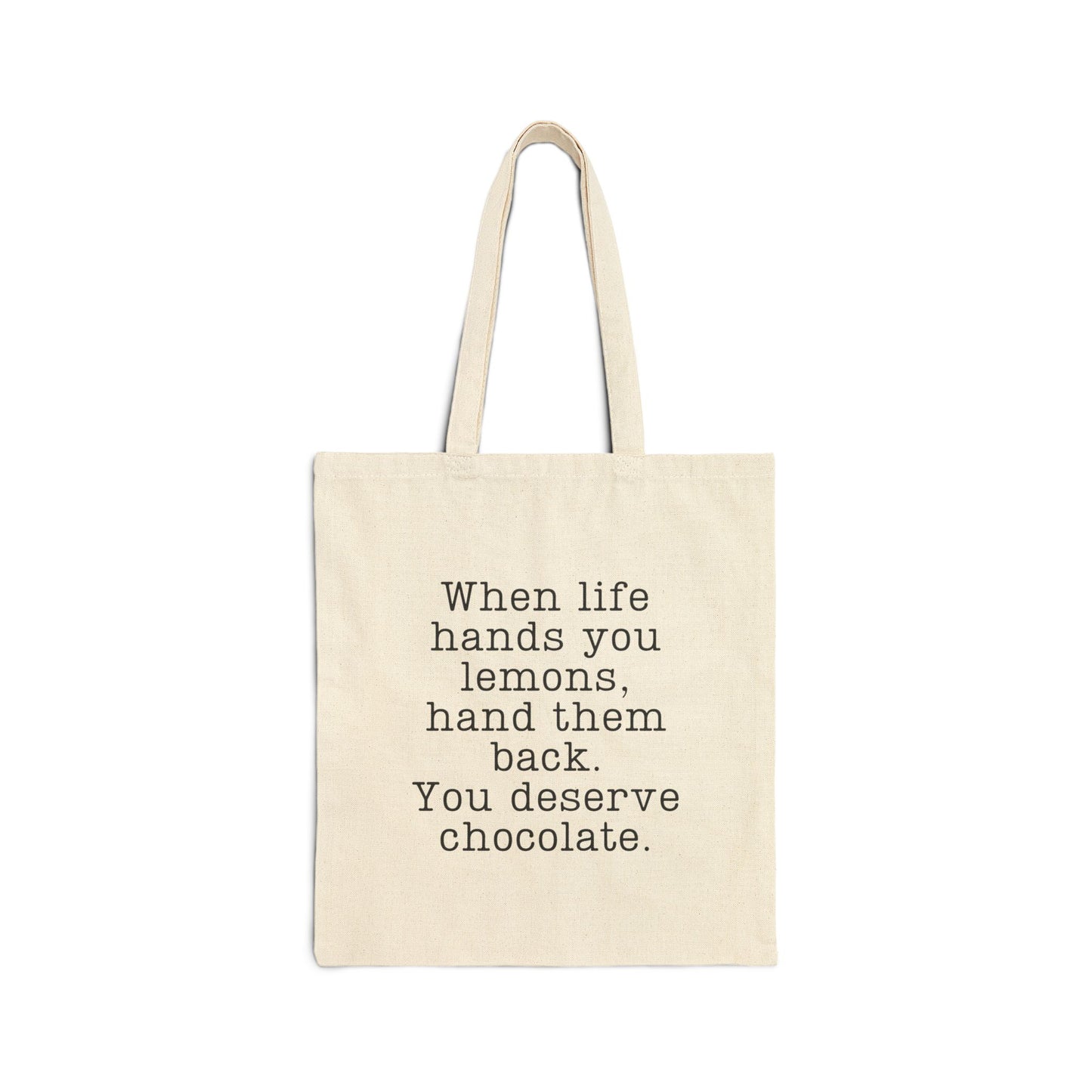 Funny Canvas Tote Bag  Grocery Market