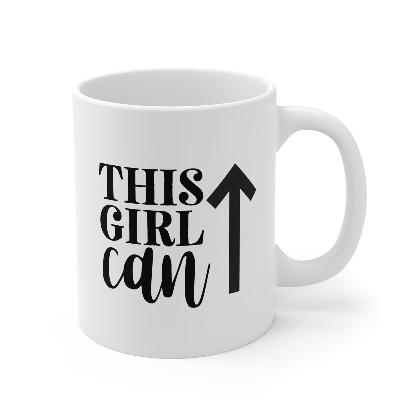 "This Girl Can" Mug