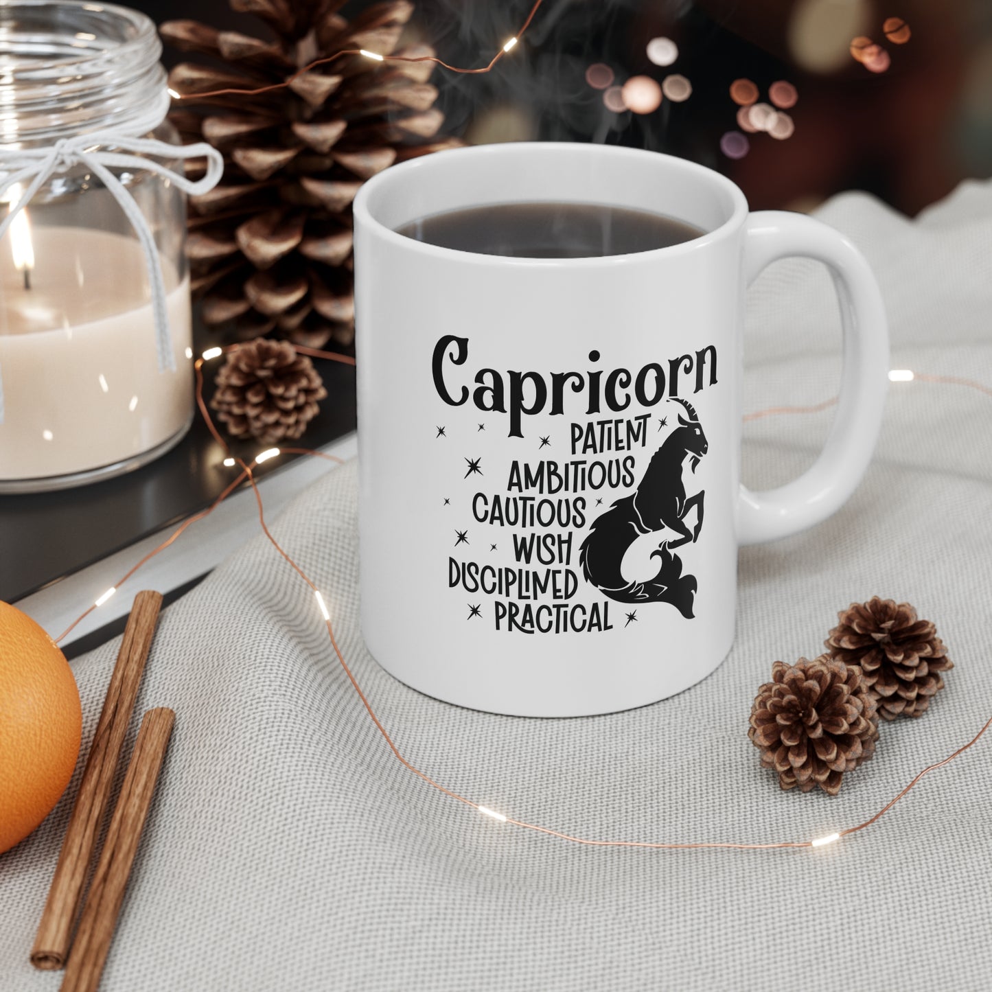 Capricorn Zodiac Coffee Tea Mug Gift