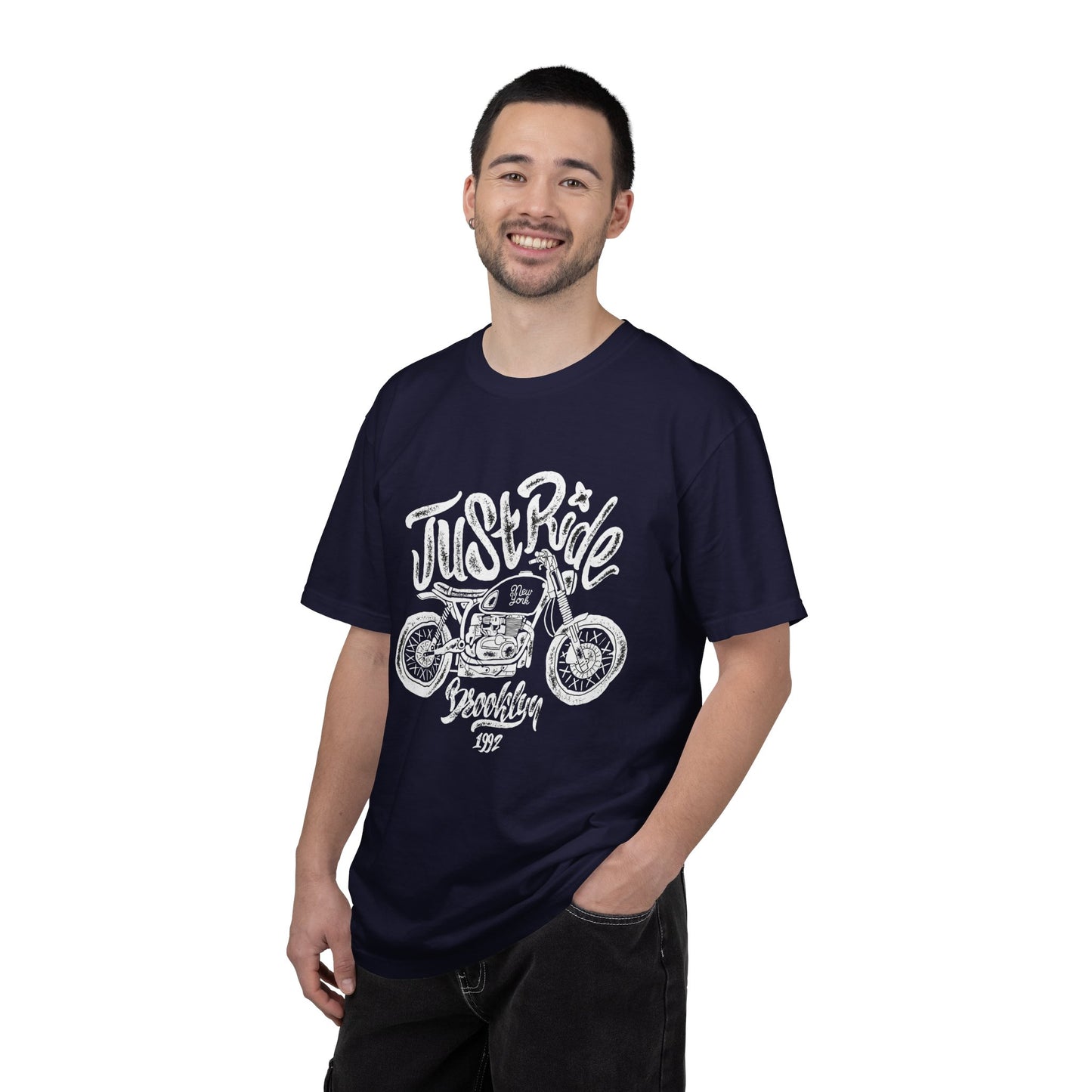 Motorcycle Summer Unisex Garment-Dyed T-shirt