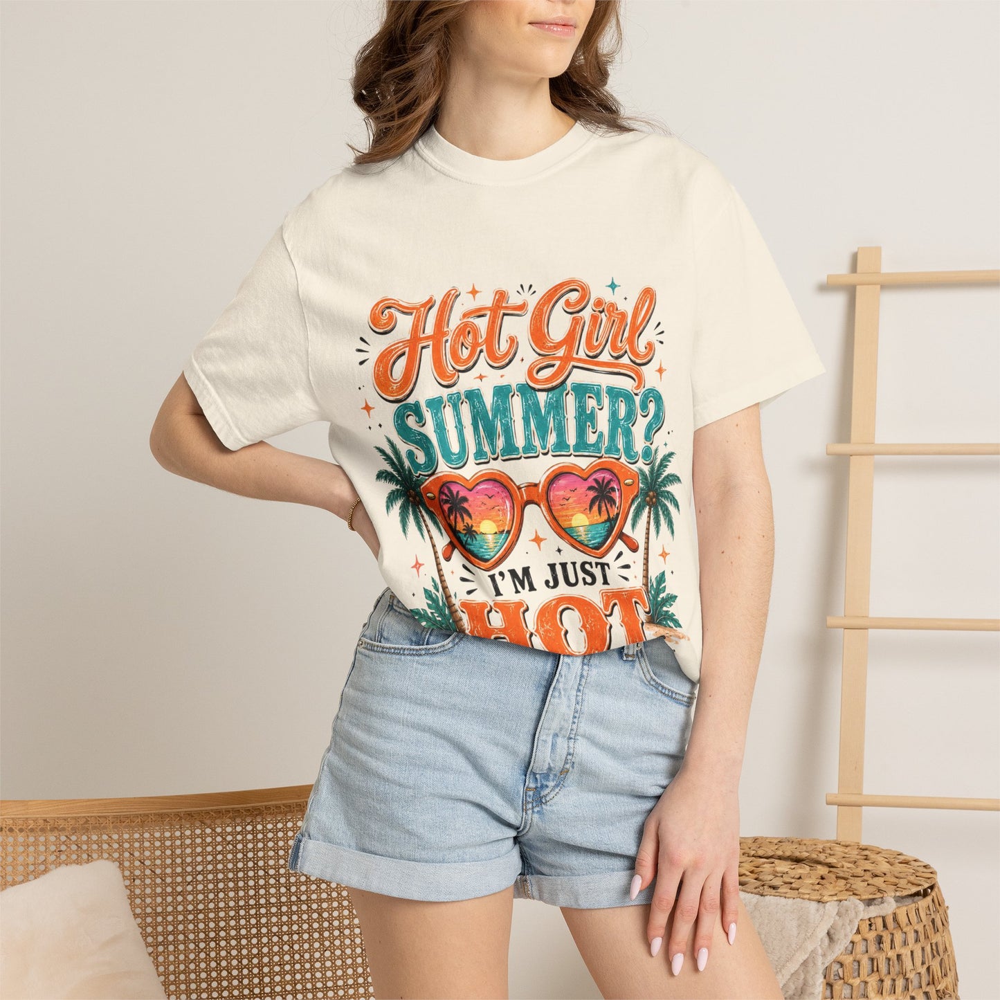 Bright Summer Graphic T-shirt Gift