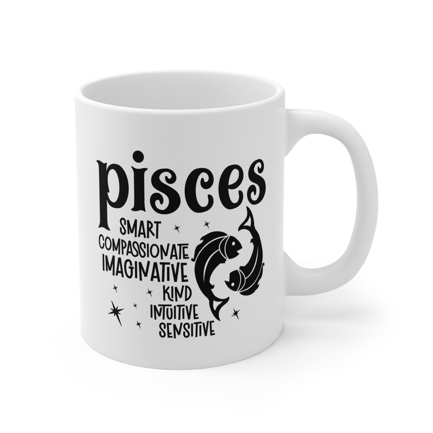 Pisces Zodiac Coffee Tea Mug Gift