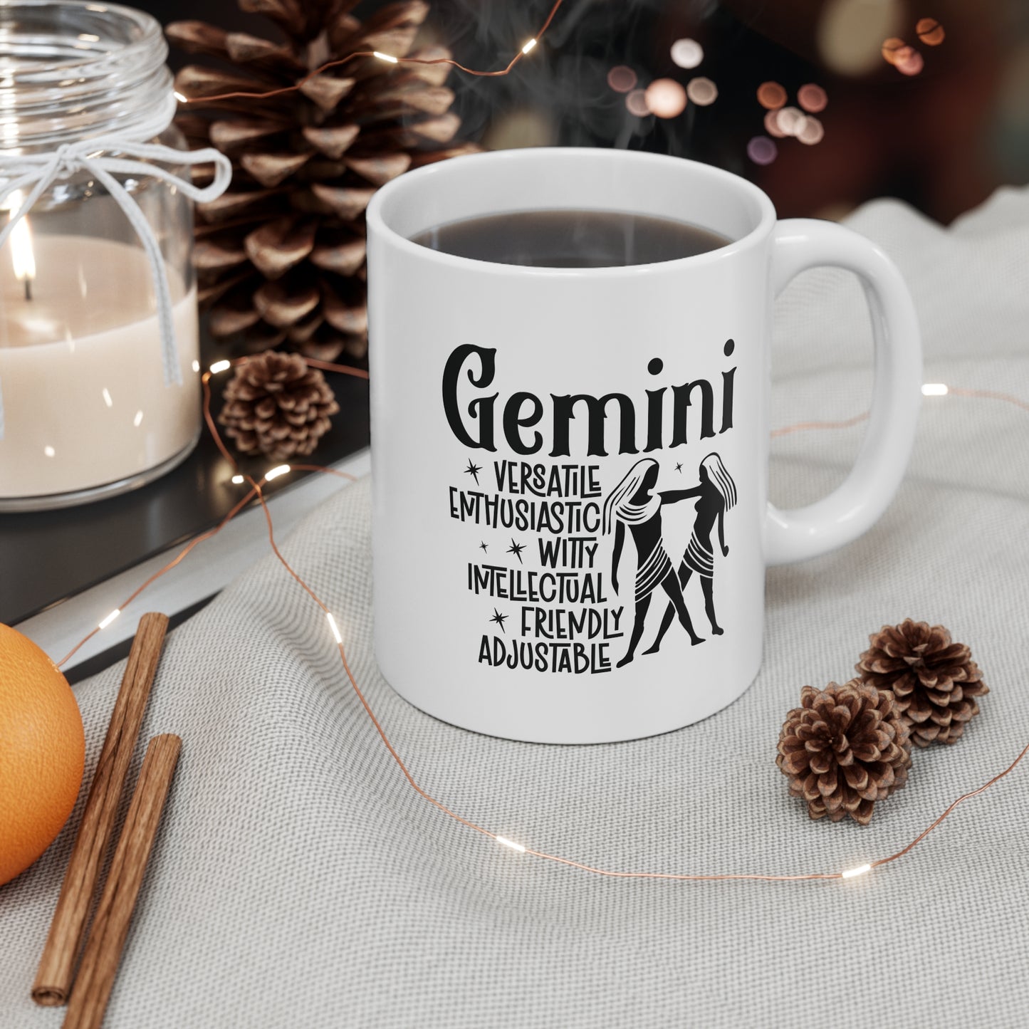 Gemini Zodiac Coffee Tea Mug Gift