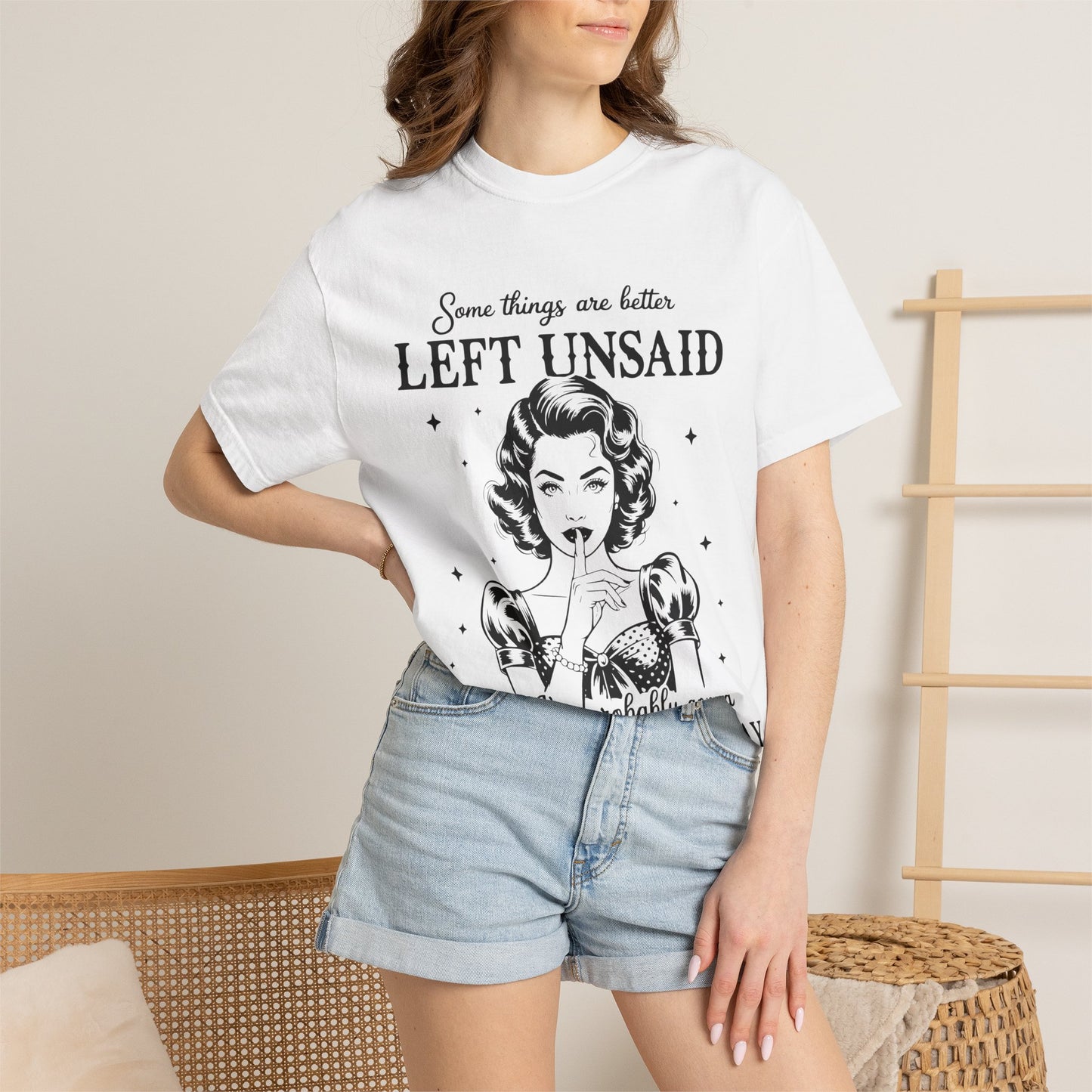 Retro Humorous Graphic T-shirt Women