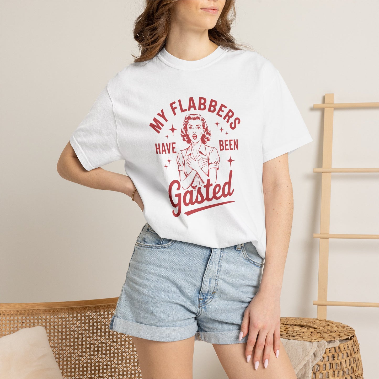 "My Flabbers Have Been Gasted" Unisex Tee