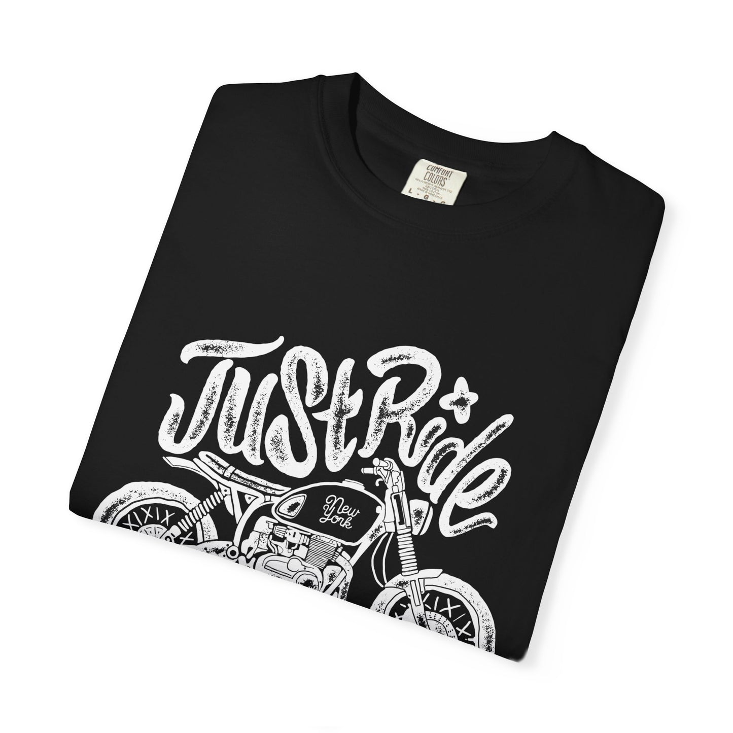 Motorcycle Summer Unisex Garment-Dyed T-shirt