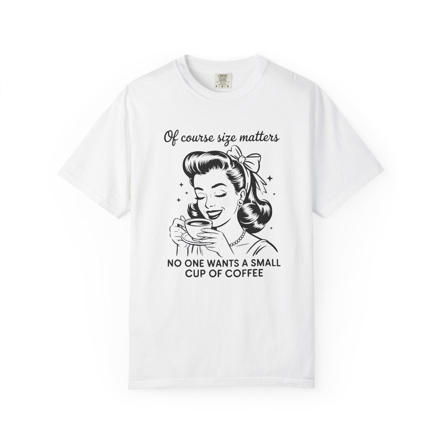 Funny Retro Coffee Graphic T-shirt