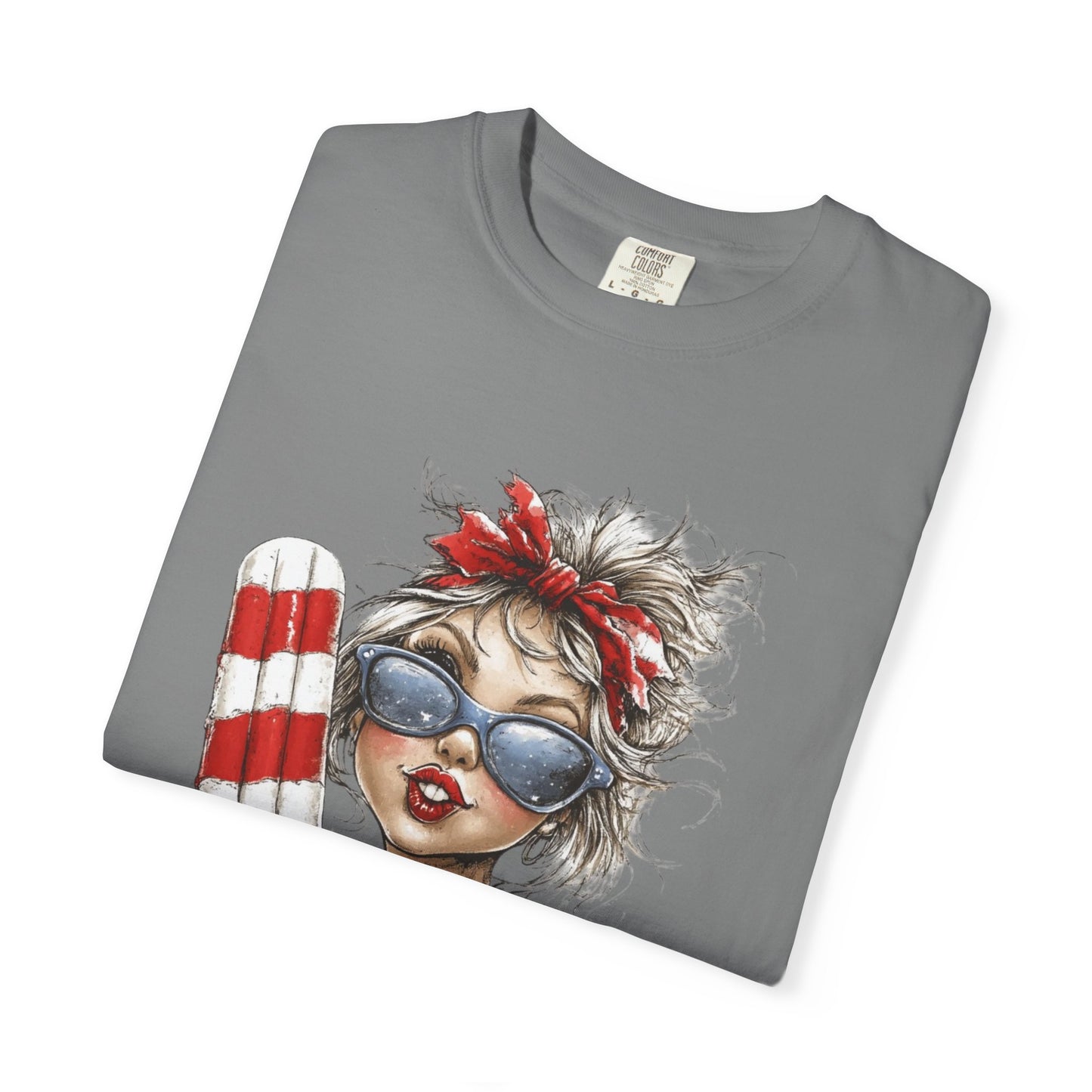 American Patriotic Pinup Girl T-Shirt