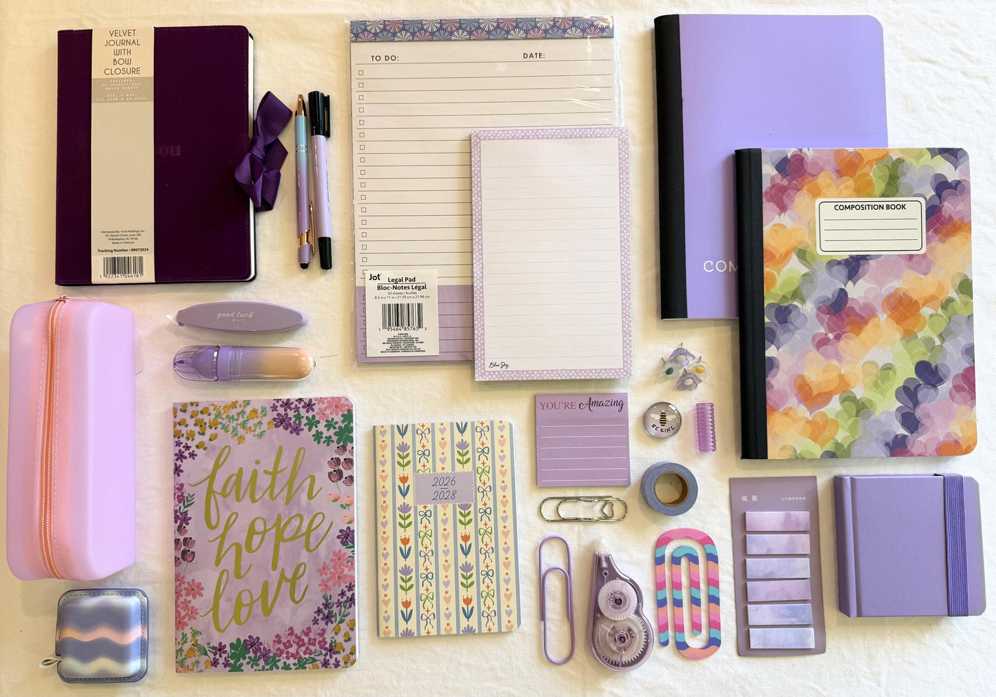Purple Stationery Bundle